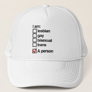 Gorra De Camionero Soy una persona LGBT