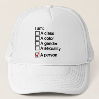 Gorra De Camionero Soy una persona - no discriminación
