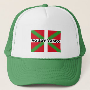 Gorra De Camionero "Soy vasco" en español,