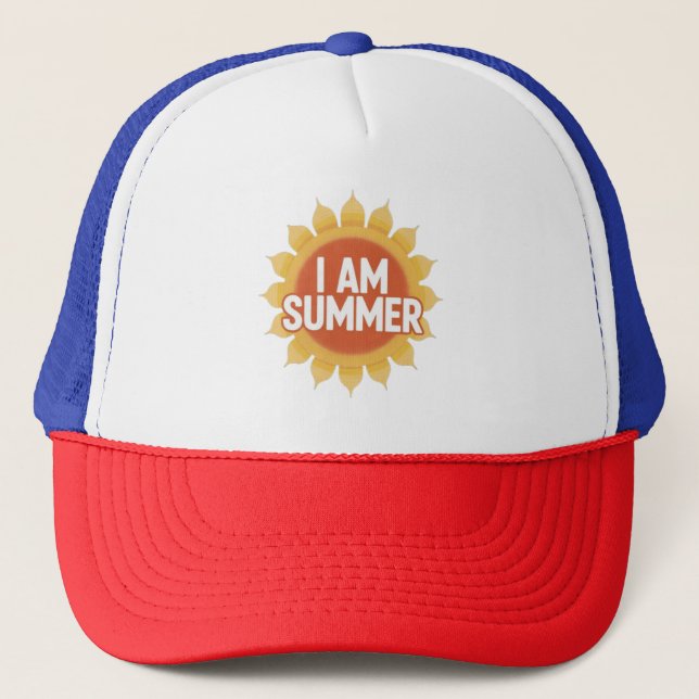 Gorra De Camionero Soy Verano (Anverso)