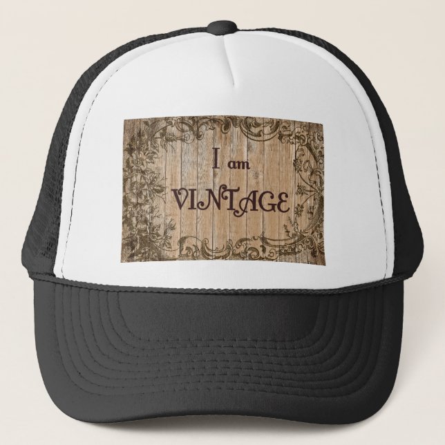 Gorra De Camionero Soy Vintage (Anverso)