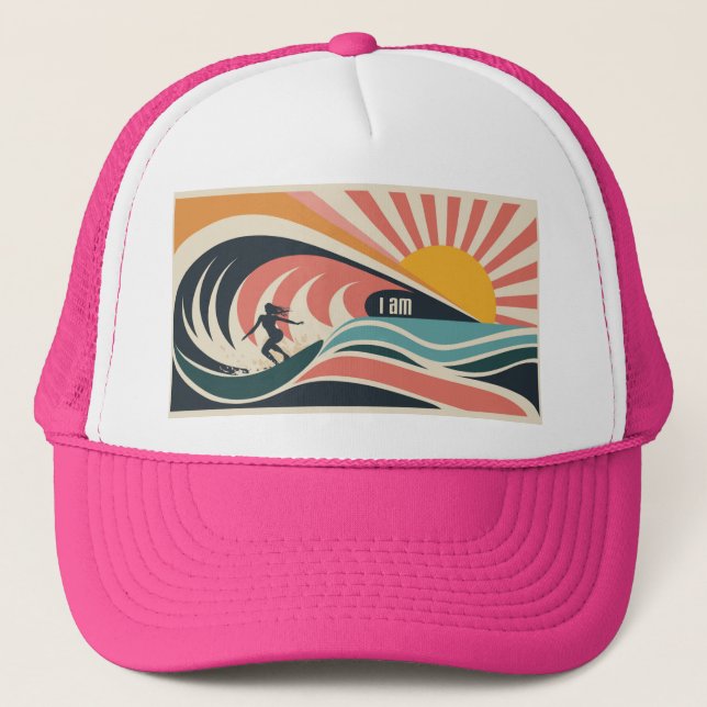 Gorra De Camionero Soy Wave Trucker Hat (Anverso)