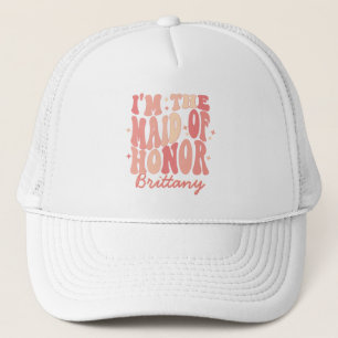 Gorra De Camionero Soy yo, soy la doncella de honor, soy yo personali