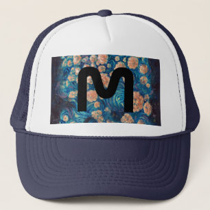 Gorra De Camionero Space Mimosa Golden Nebula Blossom