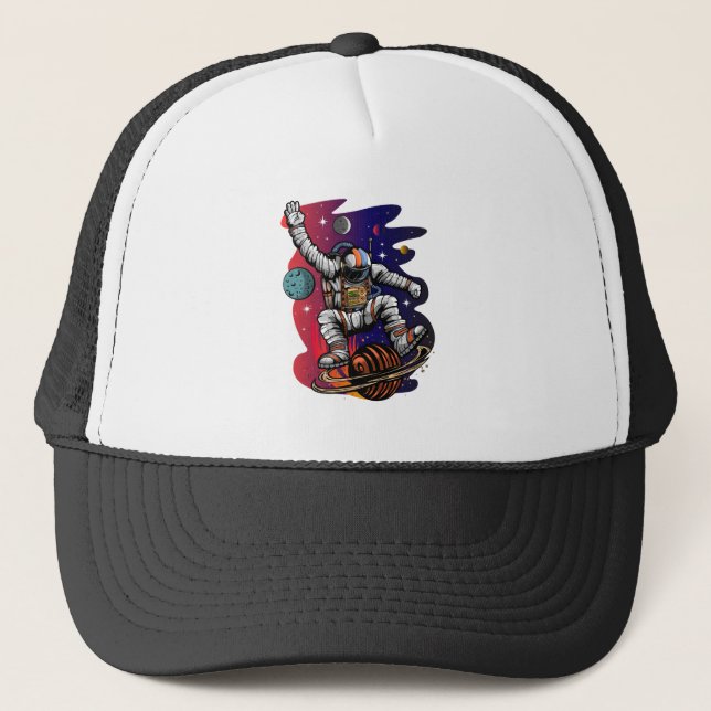 Gorra De Camionero Space Ride (Anverso)