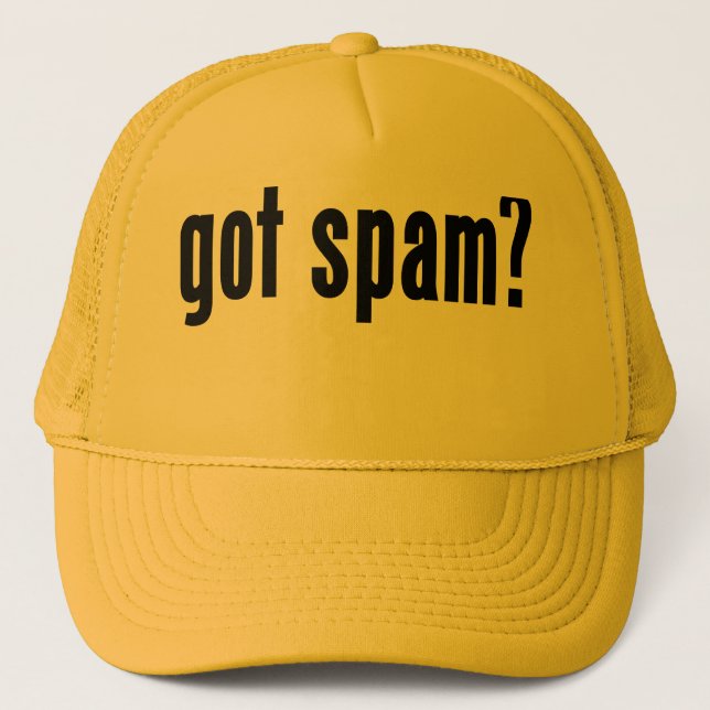 Gorra De Camionero ¿Spam conseguido? (Anverso)