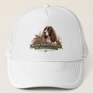Gorra De Camionero Spaniel de Springer Inglés