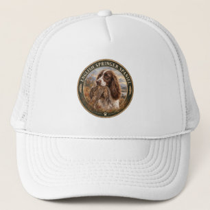 Gorra De Camionero Spaniel de Springer Inglés