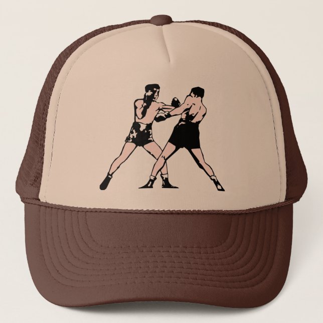 Gorra De Camionero Sparring Trucker Boxing (Anverso)