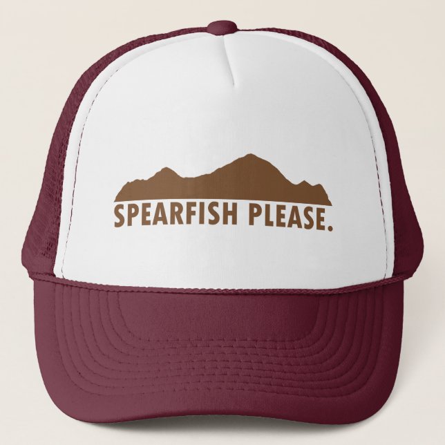 Gorra De Camionero Spearfish South Dakota Please (Anverso)