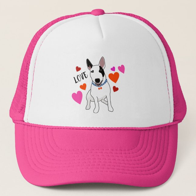 Gorra De Camionero Spike Puppy Love Trucker Hat (Anverso)