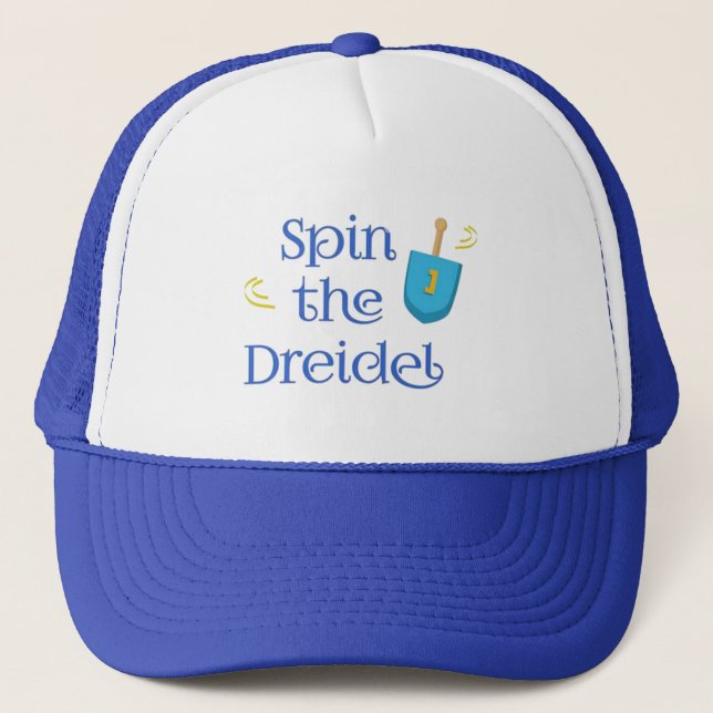 Gorra De Camionero Spin The Dreidel (Anverso)