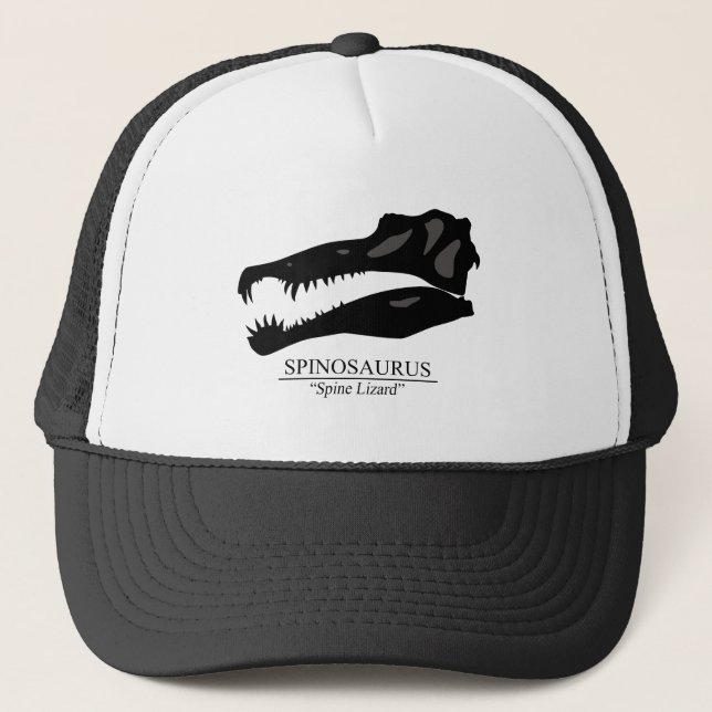 Gorra De Camionero Spinosaurus Skull (Anverso)