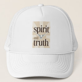 Gorra De Camionero Spirit and Truth Christian Trucker Hat