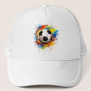 Gorra De Camionero Splash de fútbol