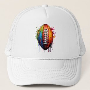Gorra De Camionero Splatter Ball - Fútbol americano