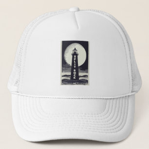 Gorra De Camionero Split Rock Lighthouse Minnesota Moon