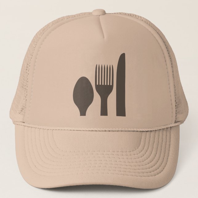 Gorra De Camionero Spoon Knife Fork Graphic (Anverso)