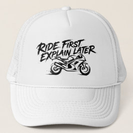 Gorra De Camionero Sportbike Rider Action Mentality