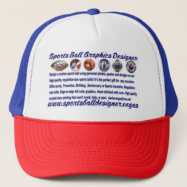 Gorra De Camionero sportsballgraphicsdesigner (Anverso)