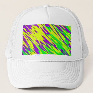 Gorra De Camionero Spray Paint Mardi Gras