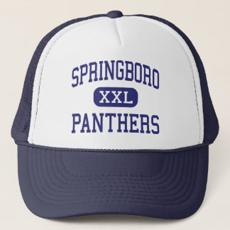 Gorra De Camionero Springboro - panteras - alto - Springboro Ohio