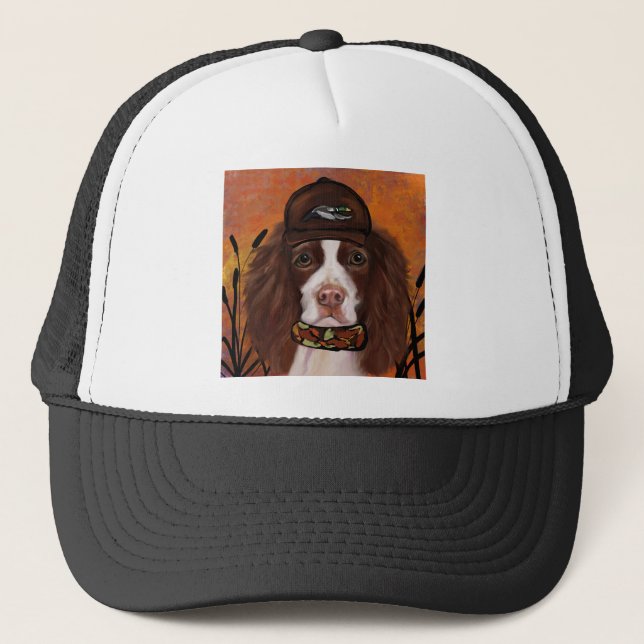 Gorra De Camionero Springer Spaniel Inglés           (Anverso)