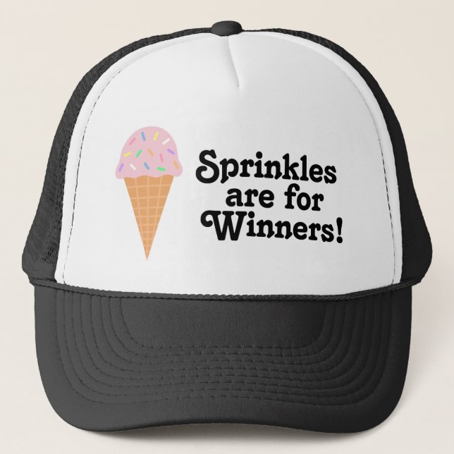 Gorra De Camionero ¡Sprinkles está para los ganadores, campeón! (Anverso)