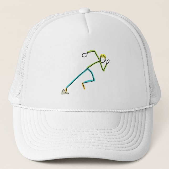 Gorra De Camionero Sprinter Stickman (Anverso)