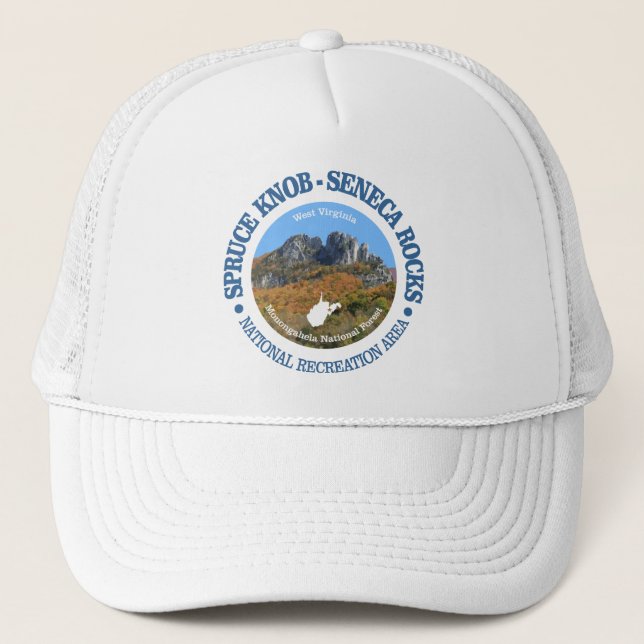Gorra De Camionero Spruce Knob - Seneca Rocks NRA (Anverso)