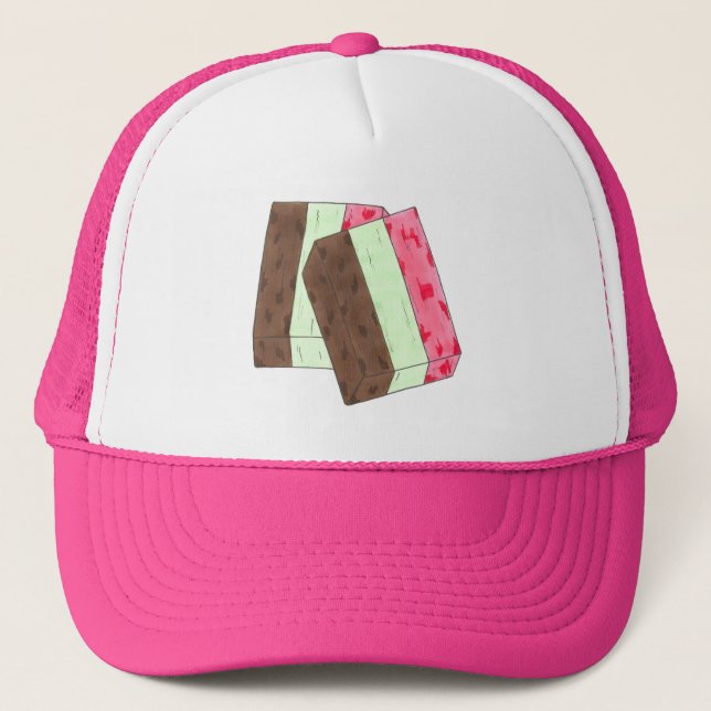 Gorra De Camionero Spumoni Italiano Gelato Helado Spumone (Anverso)