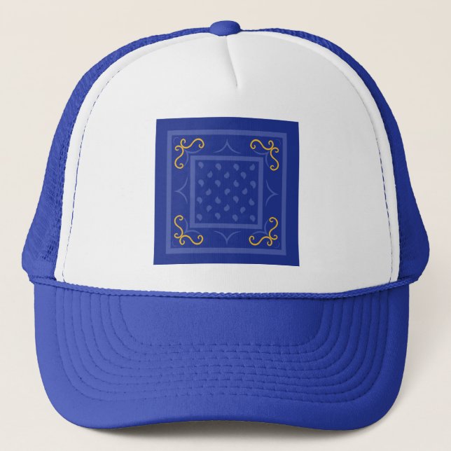 Gorra De Camionero Square Drops (Anverso)