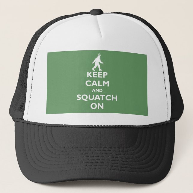 Gorra De Camionero Squatch encendido (Anverso)