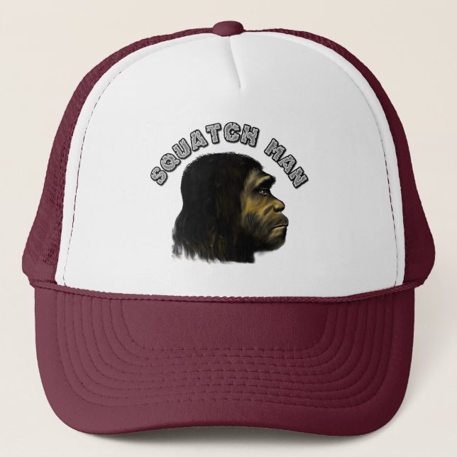Gorra De Camionero Squatch Man (Anverso)