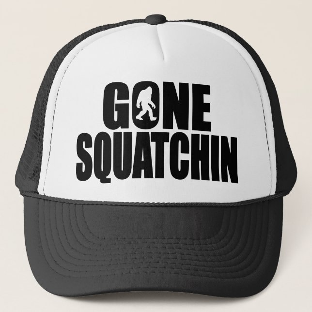 Gorra De Camionero SQUATCH tienen gusto de FAVORABLE en el SQUATCHIN (Anverso)