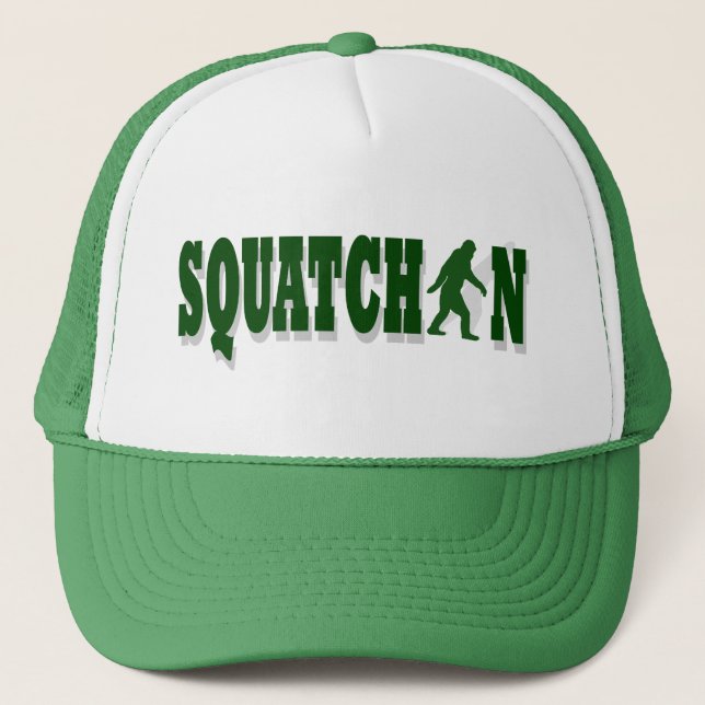 Gorra De Camionero Squatchin (Anverso)