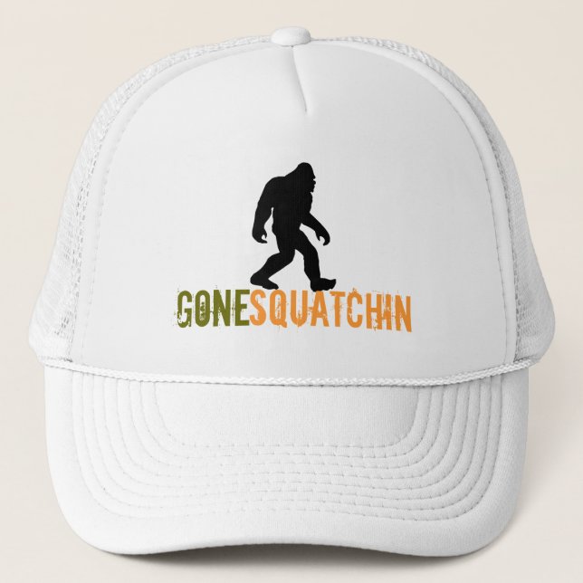 Gorra De Camionero Squatchin ido (Anverso)