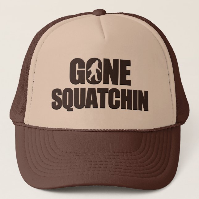 Gorra De Camionero Squatchin ido (Anverso)