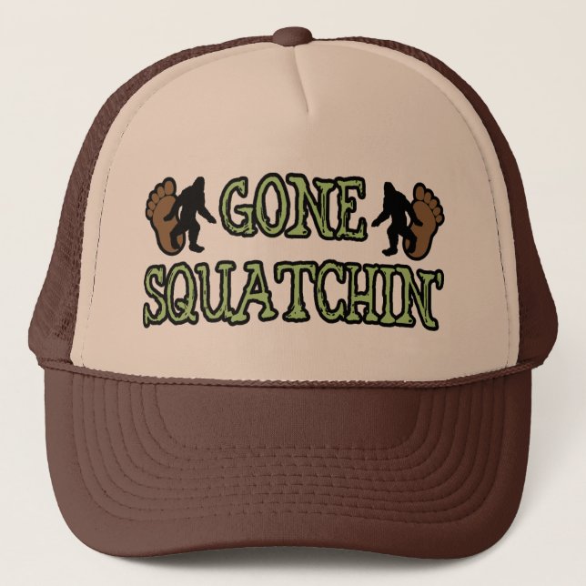 Gorra De Camionero Squatchin ido (Anverso)