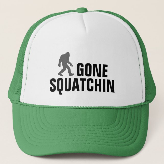 Gorra De Camionero Squatchin ido (Anverso)