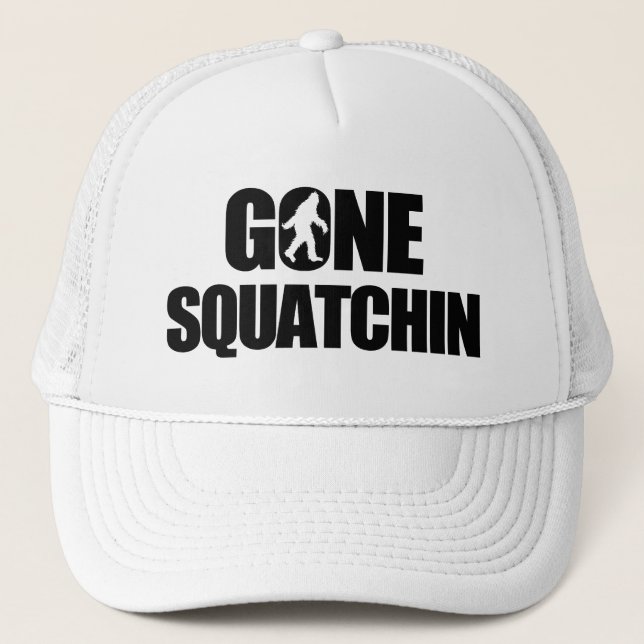 Gorra De Camionero Squatchin ido (Anverso)