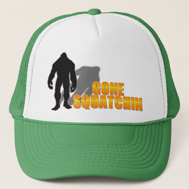 Gorra De Camionero Squatchin ido (Anverso)