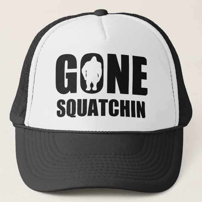 Gorra De Camionero Squatchin ido (Anverso)