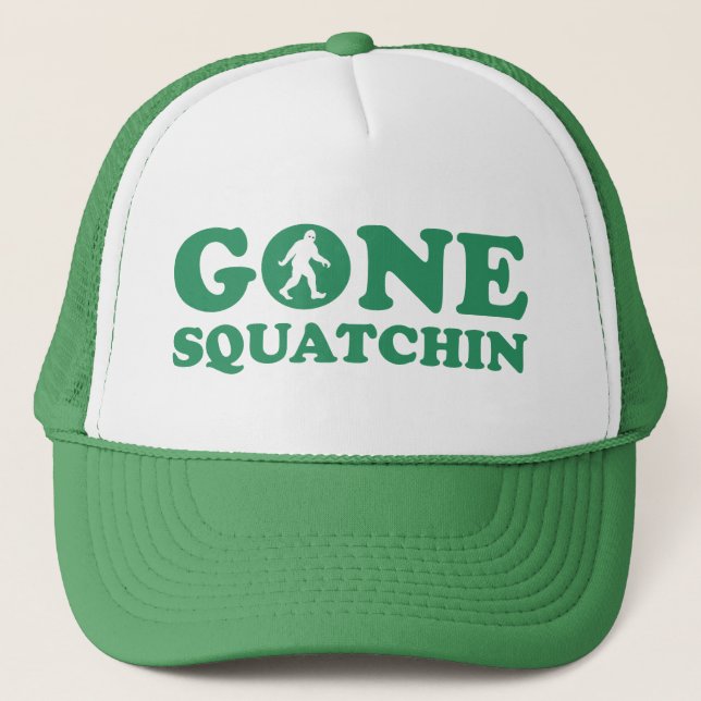 Gorra De Camionero Squatchin ido (Anverso)
