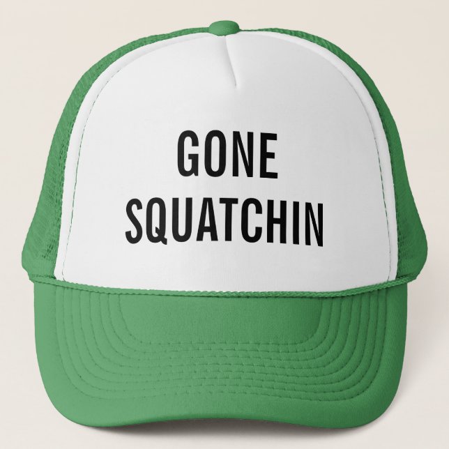 GORRA DE CAMIONERO SQUATCHIN IDO (Anverso)