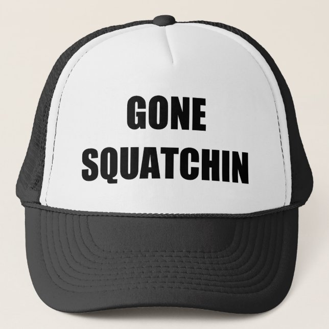 GORRA DE CAMIONERO SQUATCHIN IDO (Anverso)