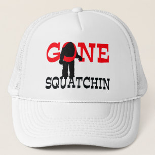 Gorra De Camionero Squatchin ido Bigfoot atrapado