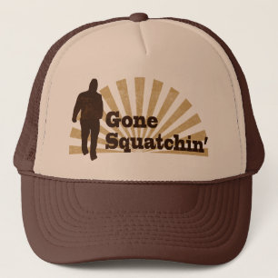 Gorra De Camionero Squatchin ido Bigfoot divertido Sasquatch