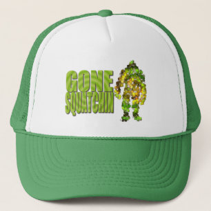 Gorra De Camionero Squatchin ido: Bobo nunca encontrará Bigfoot