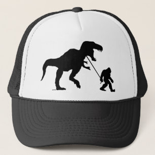Gorra De Camionero Squatchin ido con T-rex